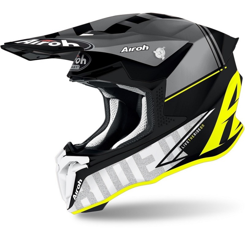 Casco AIROH TECH YELLOW